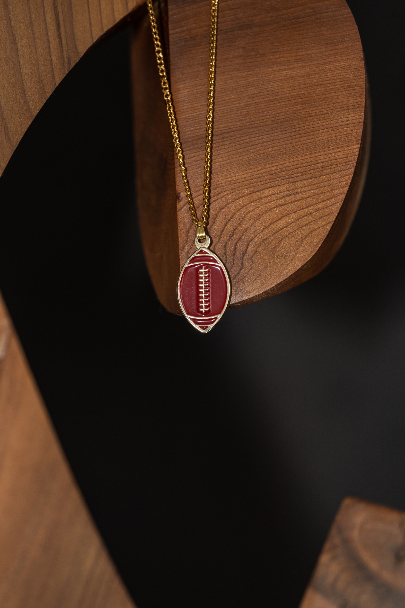 Football 2025 gold pendant