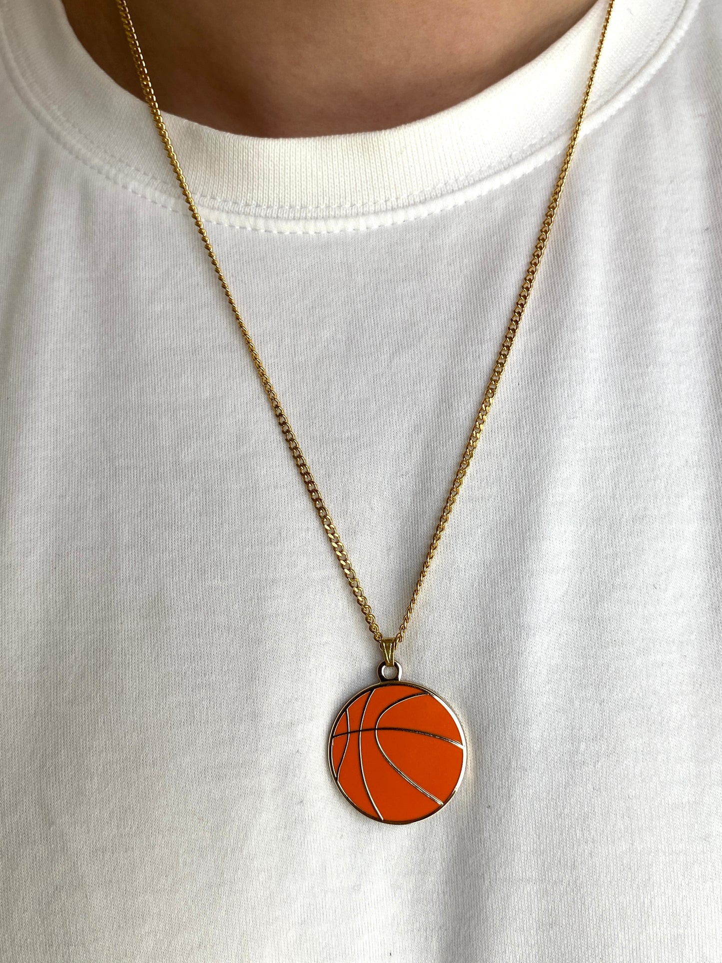 Basketball Necklace