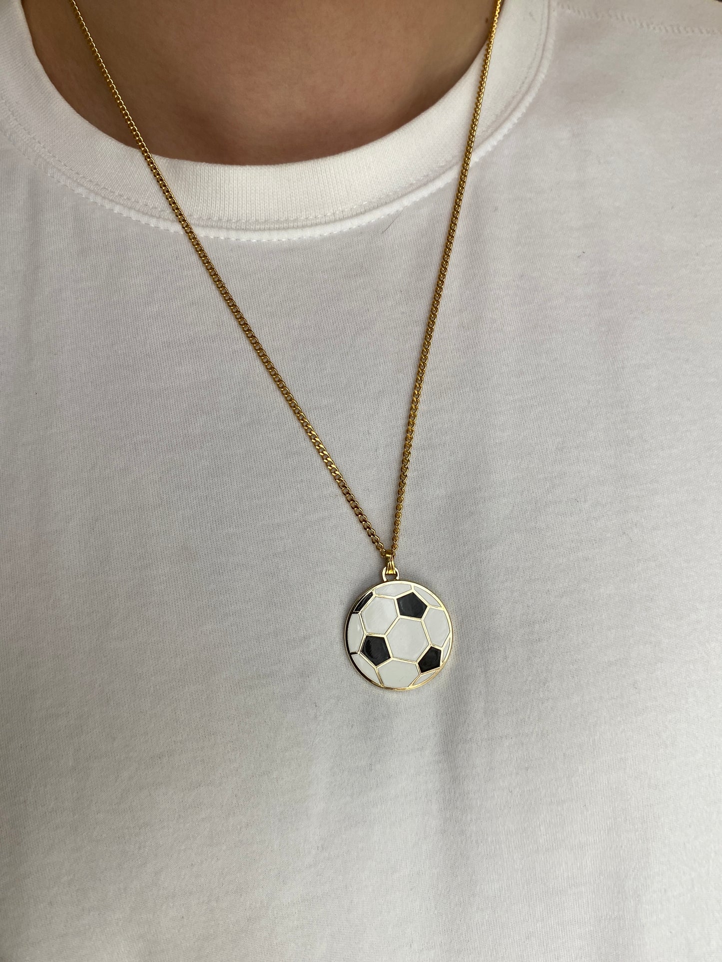 Soccer Ball Necklace